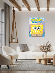 Raqamlar bo‘yicha rasm &quot;Shimgich Bob Kvadrat Shim&quot;