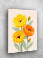 Постер на холсте &amp;quot;Жёлтые и оранжевые цветы&amp;quot;