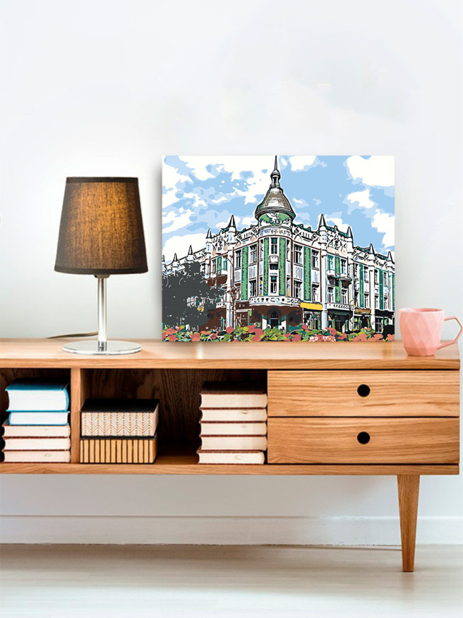 Raqamlar bo&amp;#039;yicha rasm &amp;quot;Elita binosi&amp;quot;