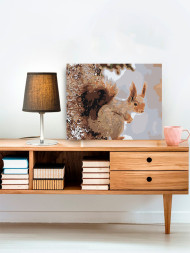 Raqamlar bo'yicha rasm "Sincap"