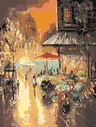 Картина по номерам &amp;quot;Городской пейзаж&amp;quot;