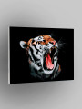 Картина по номерам &amp;quot;Рычащий тигр&amp;quot;