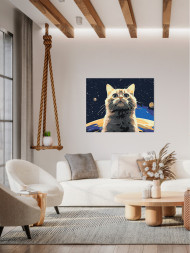 Картина по номерам &amp;quot;Кот-мечтатель&amp;quot;