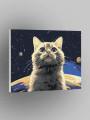 Картина по номерам &amp;quot;Кот-мечтатель&amp;quot;