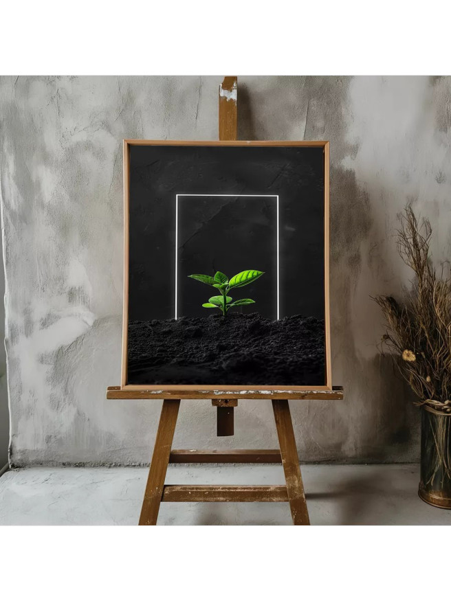 Holstga bosilgan poster &amp;quot;Zulmatdagi nihol&amp;quot;