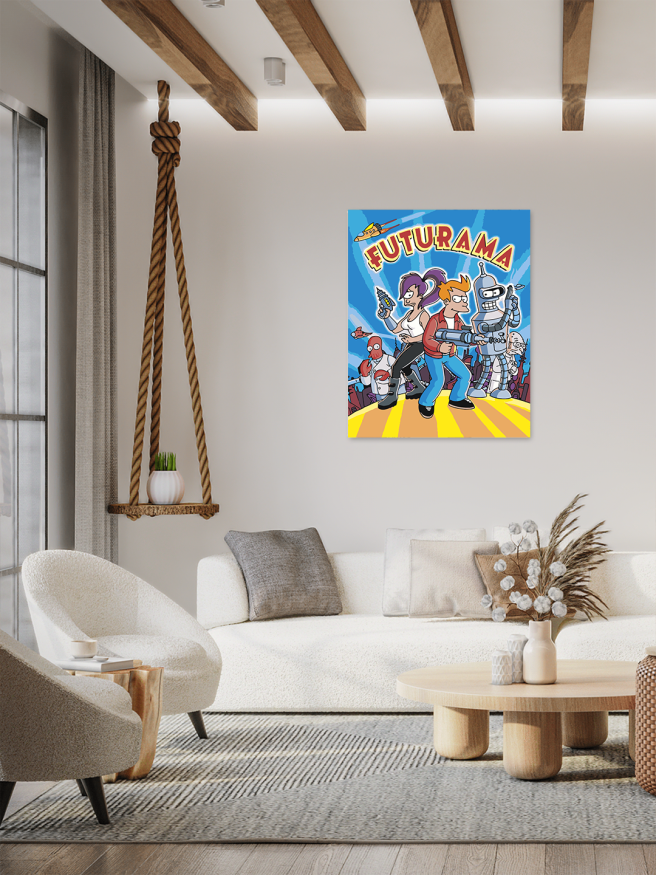 Raqamlar bo‘yicha rasm &amp;quot;Futurama&amp;quot;