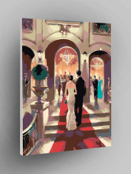 Картина по номерам &amp;quot;Светский вечер&amp;quot;