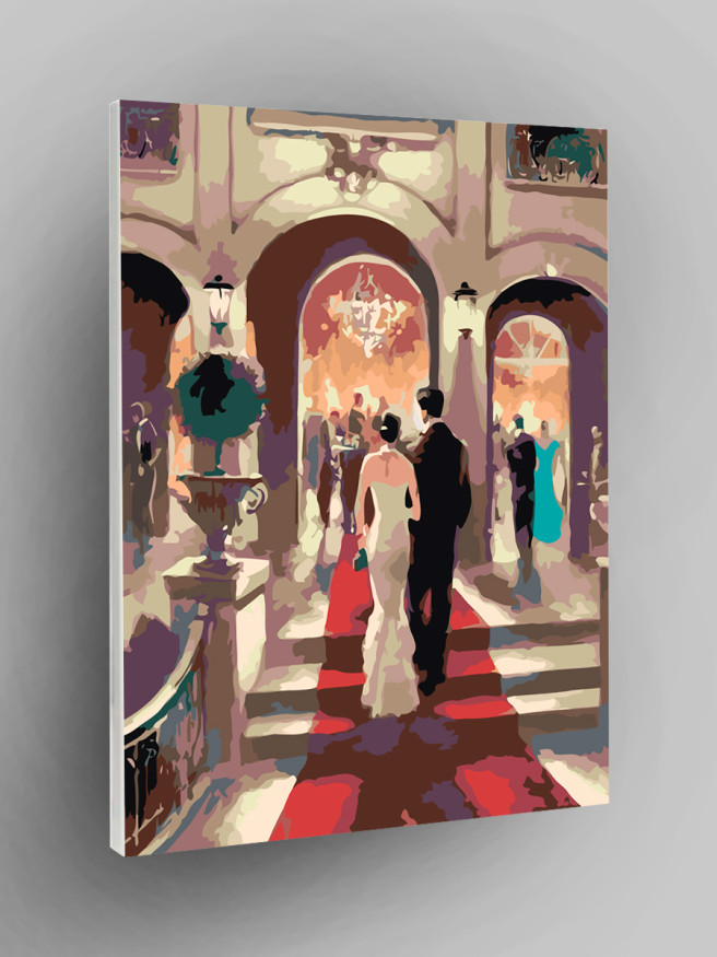 Картина по номерам &amp;quot;Светский вечер&amp;quot;