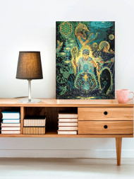 Raqamlar bo&#039;yicha rasm &quot;Hamma narsani biluvchi keksa&quot;