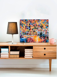 Картина по номерам &amp;quot;Город у моря&amp;quot;