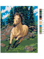 Картина по номерам &amp;quot;Скачущая лошадь&amp;quot;