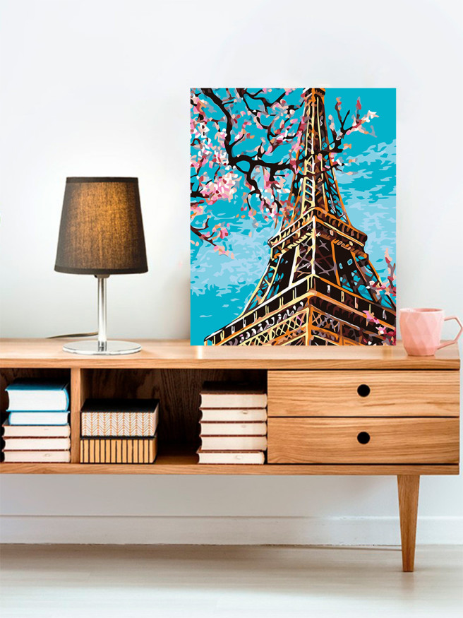 Картина по номерам &amp;quot;Париж весной&amp;quot;