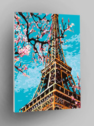 Картина по номерам &amp;quot;Париж весной&amp;quot;