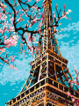 Картина по номерам &amp;quot;Париж весной&amp;quot;