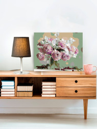 Картина по номерам &amp;quot;Ваза с цветами&amp;quot;