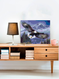 Raqamlar bo&#039;yicha rasm &quot;Burgut&quot;