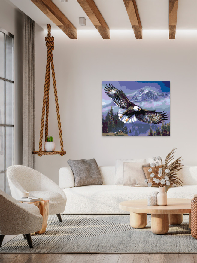 Raqamlar bo&amp;#039;yicha rasm &amp;quot;Burgut&amp;quot;