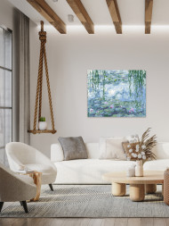 Raqamalr bo'yicha rasm "Klod Mone - Suv liliyalari"