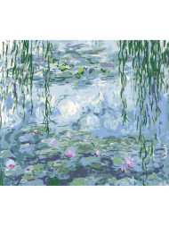Raqamalr bo'yicha rasm "Klod Mone - Suv liliyalari"