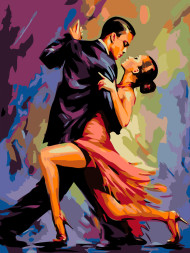 Картина по номерам &amp;quot;Танец любви&amp;quot;