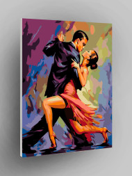 Картина по номерам &amp;quot;Танец любви&amp;quot;