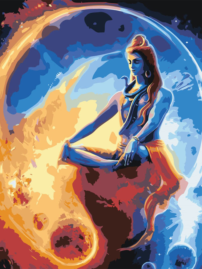 Raqamlar bo&amp;#039;yicha rasm &amp;quot;Ruhiy meditatsiya&amp;quot;