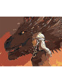 Raqamlar bo&amp;#039;yicha rasm &amp;quot;Daenerys va ajdaho&amp;quot;