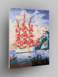 Raqamlar bo&#039;yicha rasm &quot;Gulli ke&#039;ma&quot;