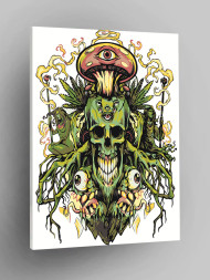 Raqamlar bo&#039;yicha rasm &quot;Mutant o&#039;simlik&quot;