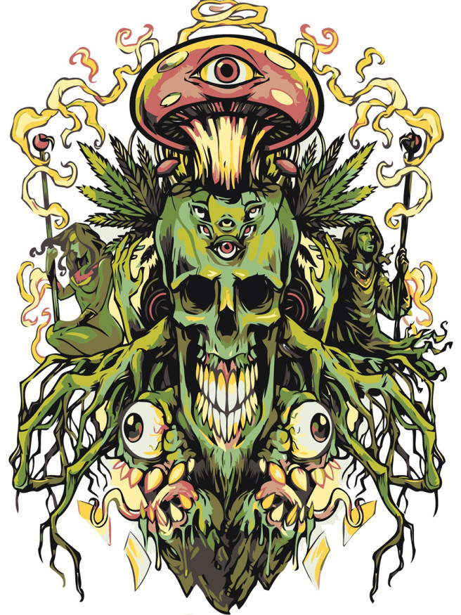 Raqamlar bo&amp;#039;yicha rasm &amp;quot;Mutant o&amp;#039;simlik&amp;quot;