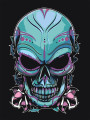 Картина по номерам &amp;quot;Фиолетовый череп&amp;quot;