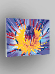 Картина по номерам &amp;quot;Раскрывающийся бутон&amp;quot;