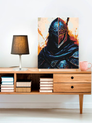 Картина по номерам &amp;quot;Воин в доспехах&amp;quot;