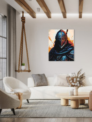 Картина по номерам &amp;quot;Воин в доспехах&amp;quot;