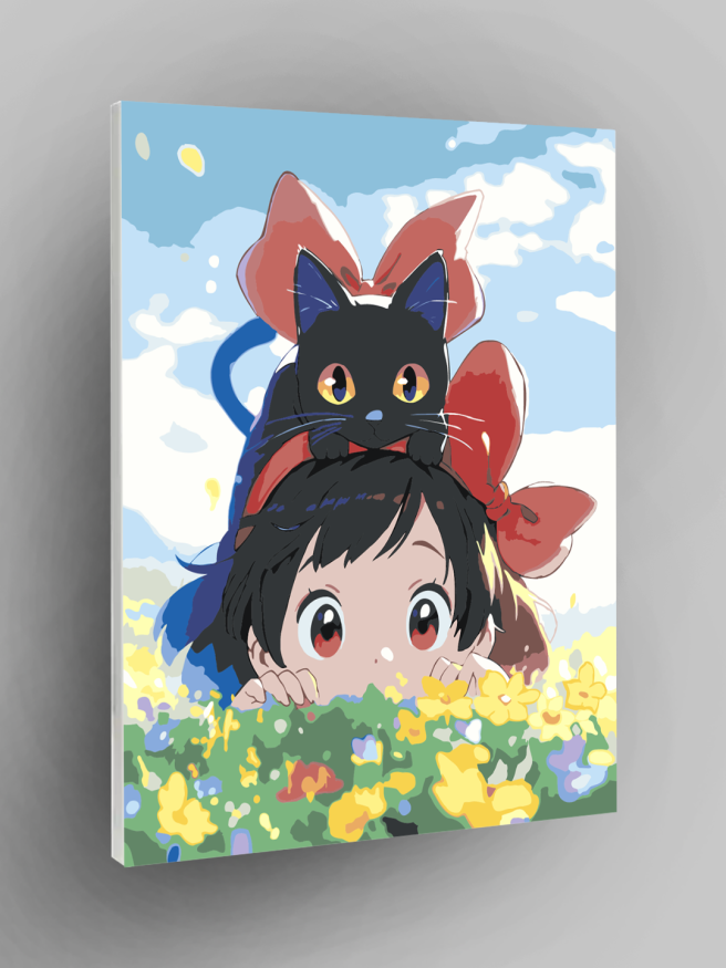 Картина по номерам &amp;quot;Кики (Ведьмина служба доставки)&amp;quot;