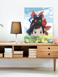 Картина по номерам "Кики (Ведьмина служба доставки)"