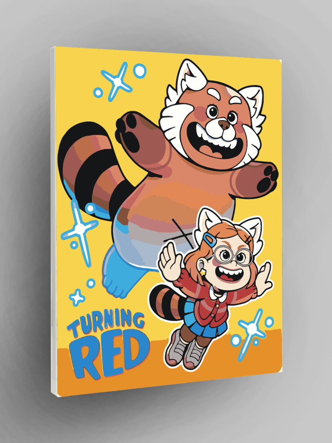 Raqamlar bo‘yicha rasm &amp;quot;Qizarib ketayapman&amp;quot;