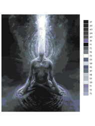 Raqamlar bo&#039;yicha rasm &quot;Ruhning o&#039;zgarishi&quot;