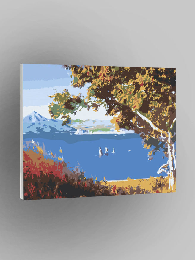 Raqamlar bo&amp;#039;yicha rasm &amp;quot;Go&amp;#039;zal tabiat&amp;quot;