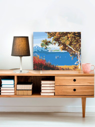 Raqamlar bo&#039;yicha rasm &quot;Go&#039;zal tabiat&quot;