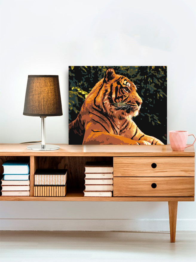 Raqamlar bo&amp;#039;yicha rasm &amp;quot;Yo&amp;#039;lbars&amp;quot;