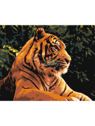 Raqamlar bo&#039;yicha rasm &quot;Yo&#039;lbars&quot;