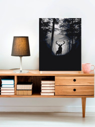 Raqamlar bo'yicha rasm "Kiyik"