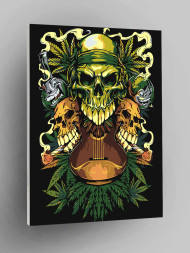 Raqamlar bo&#039;yicha rasm &quot;Uchta bosh suyagi&quot;