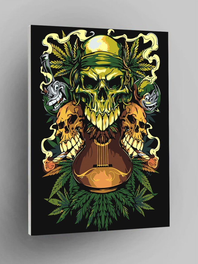 Raqamlar bo&amp;#039;yicha rasm &amp;quot;Uchta bosh suyagi&amp;quot;