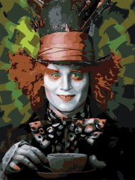 Raqamlar bo&#039;yicha rasm &quot;Jonny Depp&quot;