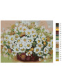 Картина по номерам &amp;quot;Ромашки в вазе&amp;quot;