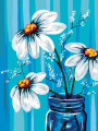 Картина по номерам &amp;quot;Ромашки в стакане&amp;quot;