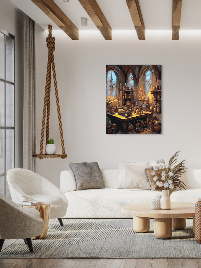 Картина по номерам &amp;quot;Склад&amp;quot;