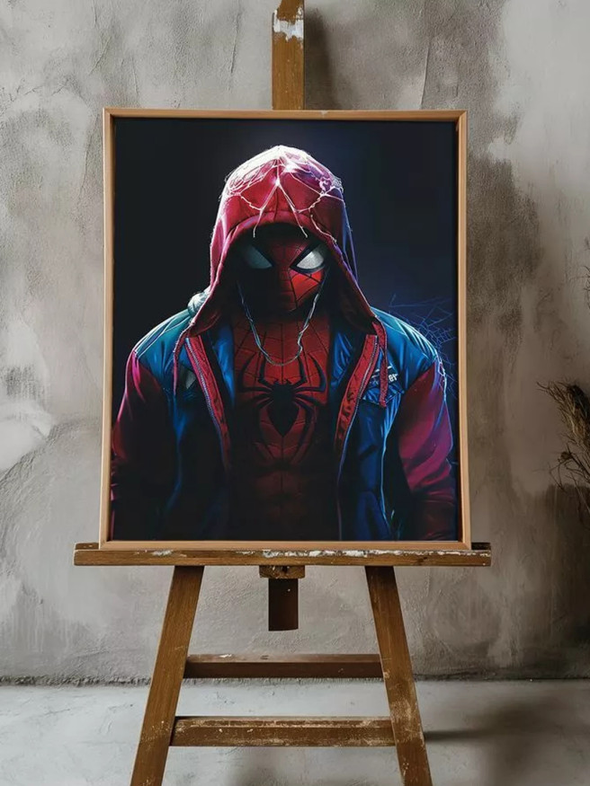 Постер на холсте &amp;quot;Современный Человек-Паук&amp;quot;